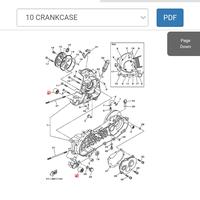 Gambar Bosh bos arm Yamaha Mio 5TL-F2123-00 ORI YGP dari NagaSuryaMotor Kota Malang 2 Tokopedia