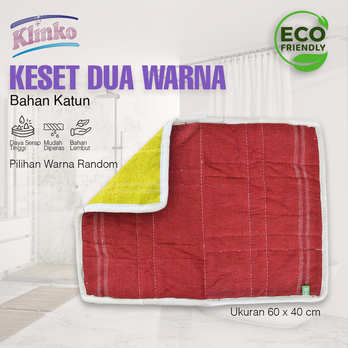 Gambar Warungtools Keset Kaki Kamar Mandi Keset Pintu Keset rumah Dua Warna Klinko dari warungtools Kota Administrasi Jakarta Utara Tokopedia