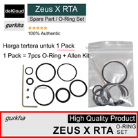 Gambar O-Ring Set for Zeus X RTA | karet seal sil oring silikon silicon dari deKloud Kota Tangerang Selatan 1 Tokopedia