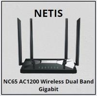 Gambar NETIS Router NC65 AC1200 Wireless Dual Band Gigabit dari Cemara Mas Indah Kota Administrasi Jakarta Barat 1 Tokopedia