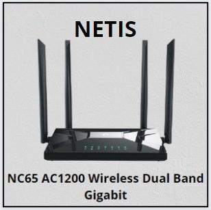 Gambar NETIS Router NC65 AC1200 Wireless Dual Band Gigabit dari Cemara Mas Indah Kota Administrasi Jakarta Barat Tokopedia