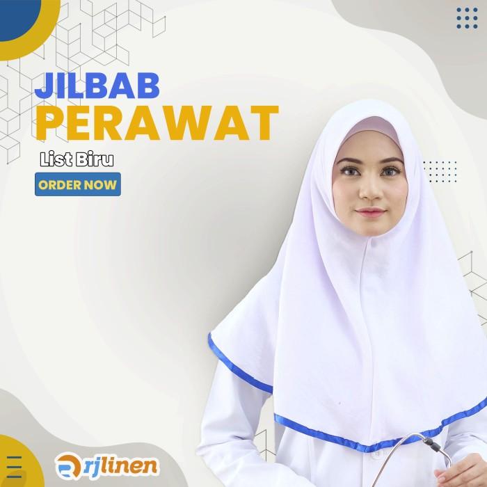 Gambar Jilbab Seragam Dinas Perawat/Jilbab Perawat/Jilbab Dinas Perawat dari Rumahjahitid Kota Tangerang Selatan Tokopedia