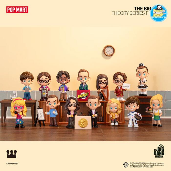Gambar POP MART - The Big Bang Theory Series - 1 set isi 12pcs dari Blindboxid Indonesia Kab. Tangerang Tokopedia