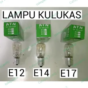 Lampu Kulkas/Bohlam Kulkas e12 e14 e17 15watt