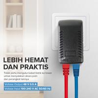 Gambar Adaptor POE Injector Ethernet EU Plug 48V 0.5A dari MXKomputer_NEW Kab. Bantul 3 Tokopedia