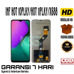 LCD TOUCHSCREEN INFINIX HOT 10 PLAY/11 PLAY/X688 FULLSET