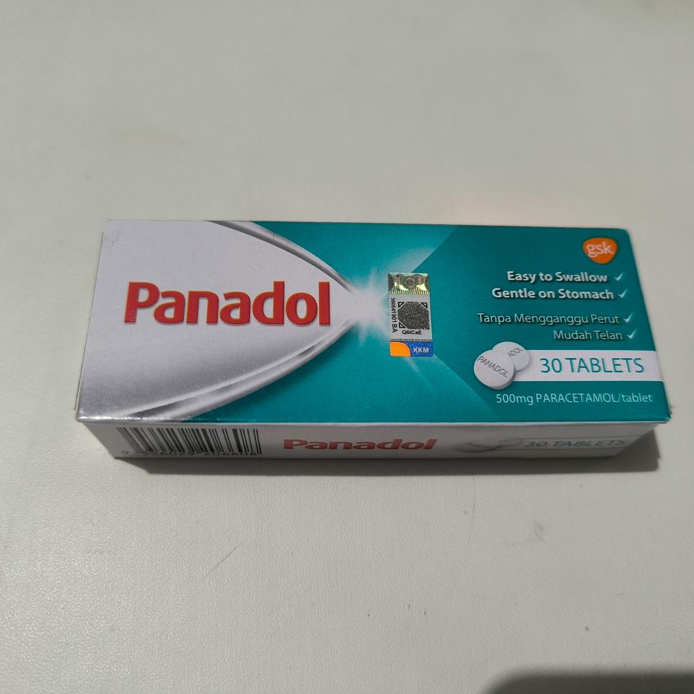 Panadol Malaysia easy to swallow gentle to stomach