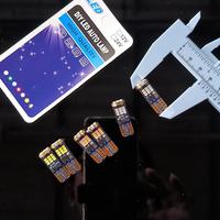 Gambar T10 W5W LED LAMPU SENJA MOTOR MOBIL - CHIP 2016 27 TITIK LED TERANG - Biru dari Lestari Motor 2 Kota Administrasi Jakarta Barat 3 Tokopedia