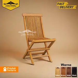 Kursi Lipat Taman Outdoor Kayu Jati Jepara