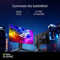 Gambar ASUS ROG Swift OLED PG27AQDM Gaming Monitor - 27 inch, 2K QHD (2560x1440), OLED, 240Hz, 0.03ms dari Techno Computer Bali Kota Denpasar 2 Tokopedia