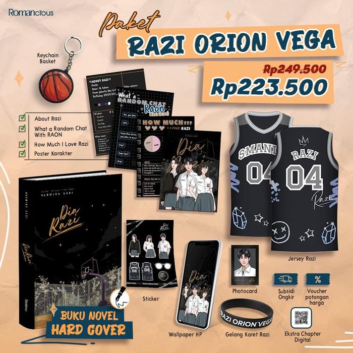 Gambar Pre Order Buku Novel - Dia Razi -  Nur Wyna - Romancious - Bumifiksi dari Bumi Fiksi Makassar Kota Makassar 3 Tokopedia