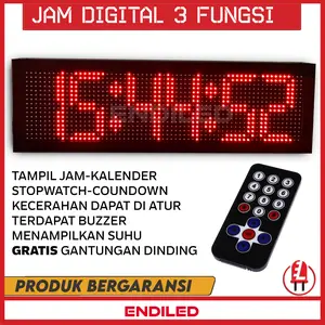 Jam Digital Stopwatch timer indoor outdoor