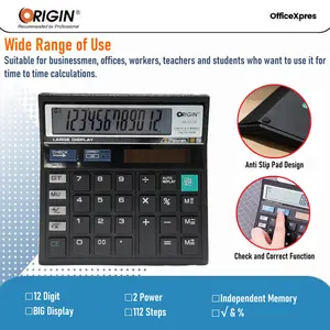 Check & Correct Calculator / Kalkulator CM-512N / Kalkulator 12 Digit