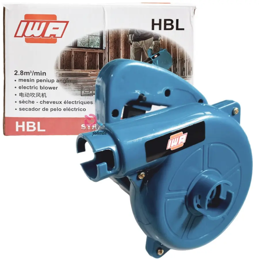 IWA Hand Blower HBL 2in1 Peniup Hisap Debu Pengering Bulu Hewan
