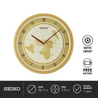 Gambar Jam Dinding Seiko QXA814G 36.1cm Detik Senyap Quartz Ori dari SEIKO Clocks Kota Administrasi Jakarta Barat 2 Tokopedia
