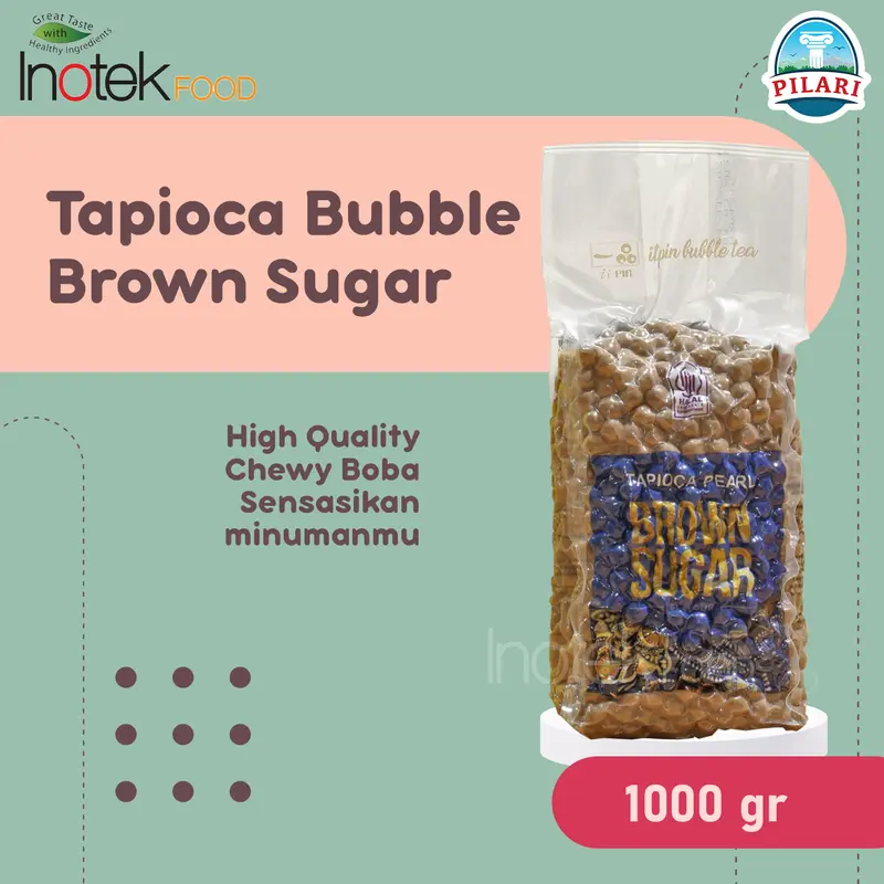 TAPIOCA PEARL BROWN SUGAR / BOBA BROWN SUGAR / BUBBLE BROWN SUGAR 0