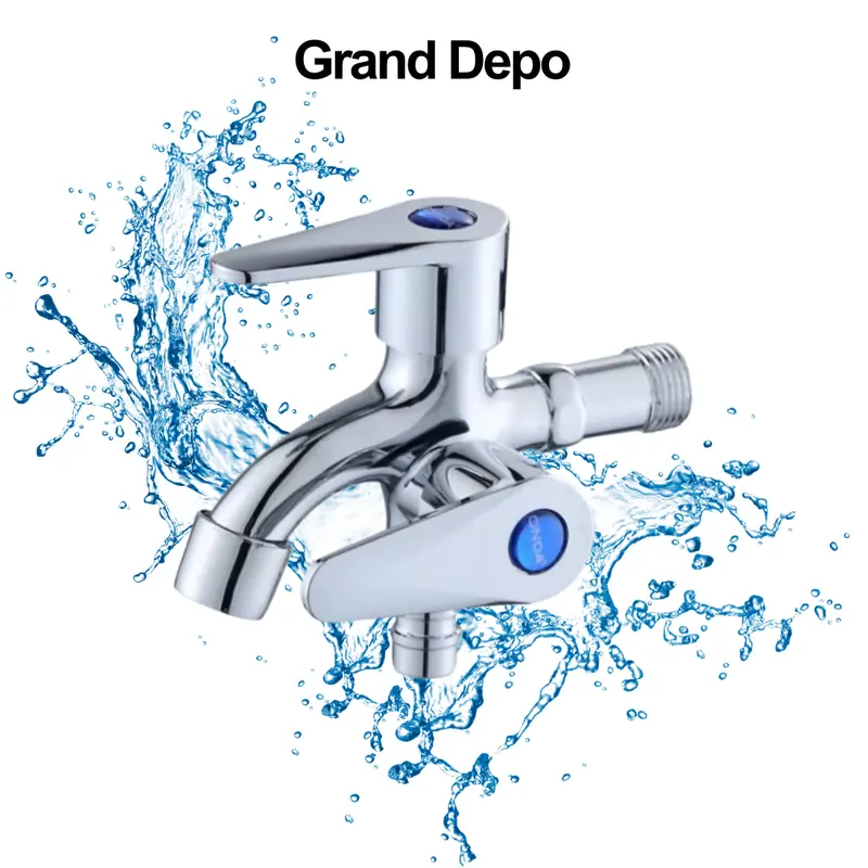 Kran Double Shower K-Tul Flow 1/2" Onda / Kran Cabang 1/2" Onda Keran 1