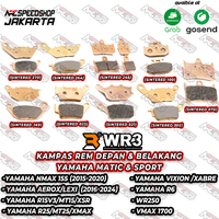 Gambar KAMPAS REM WR3 DEPAN BELAKANG YAMAHA NMAX AEROX LEXI R15 R25 MT25 R6 - 370 dari Arcspeedshop Jakarta Kota Administrasi Jakarta Pusat 1 Tokopedia