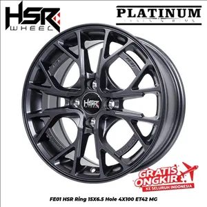 PROMO VELG HSR FE01 RING 15 BRIO JAZZ FREED VIOS CITY YARIS FIESTA DLL