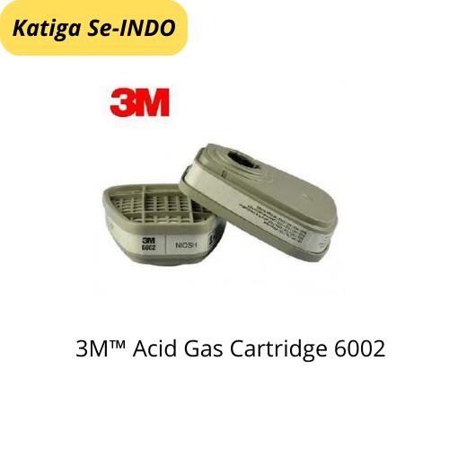 3M Cartridge Type Acid Gas Cartridge 6002