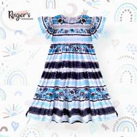 Gambar Rugers By Kayamani - Dress Anak Perempuan - Ocean Flower Dress - 2-3 tahun dari Rugers By Kayamani Kota Tangerang Selatan 1 Tokopedia