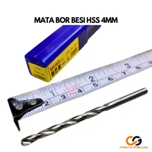 Mata Bor Besi Kayu HSS Drill Bit 4 mm Benz