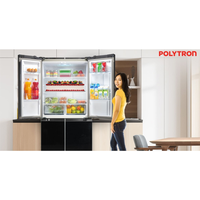 Gambar Polytron PRS 510X Kulkas 4 Pintu Side by Side 480 Liter Inventer Technology dari Didik Elektronik Store Kota Administrasi Jakarta Barat 4 Tokopedia