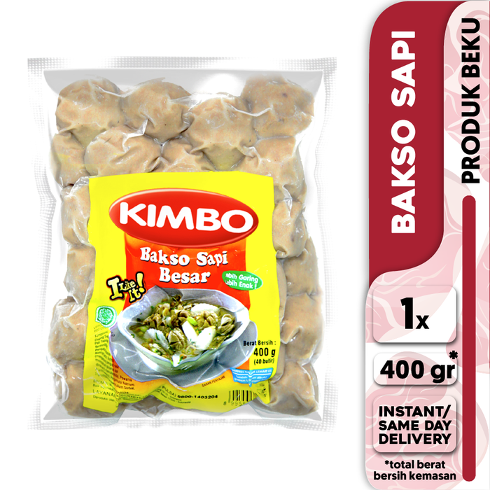 Gambar KIMBO Bakso Istimewa Besar40 dari KIMBO Indonesia Kota Administrasi Jakarta Pusat Tokopedia