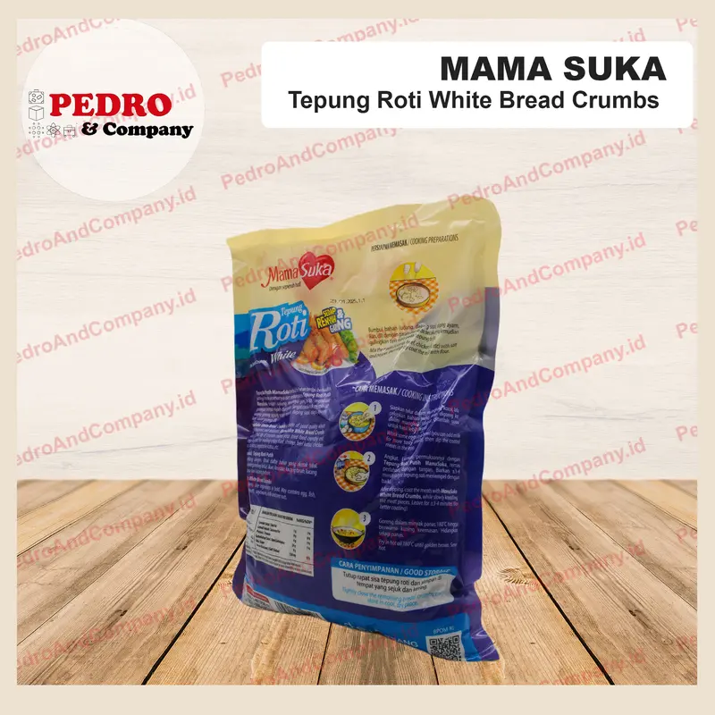 Mamasuka - Tepung roti white/ white bread crumbs (500gr) 4