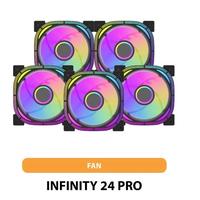 Gambar FAN CASING DARKFLASH INFINITY 24 ARGB 5 FAN PACK 5IN1 - Hitam dari STAR17 COM Kota Administrasi Jakarta Selatan 1 Tokopedia