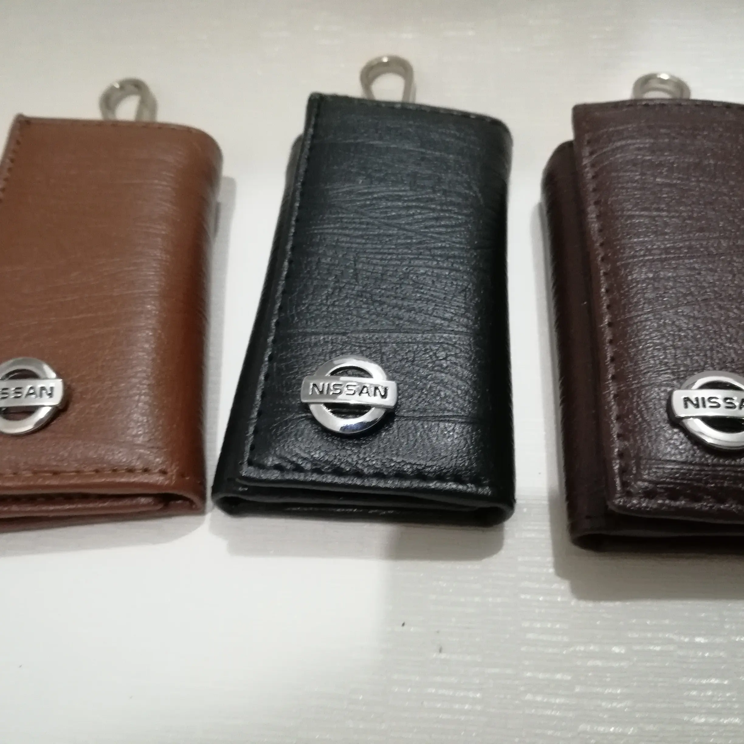 Gantugan Kunci Mobil/Motor - Keychain Dompet STNK lipat + Logo Nissan