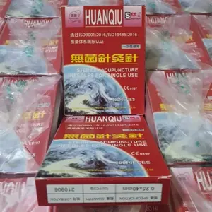 Jarum Akupuntur HuanQiu / Acupunture Needle / 0.25x50mm ( 2 cun )