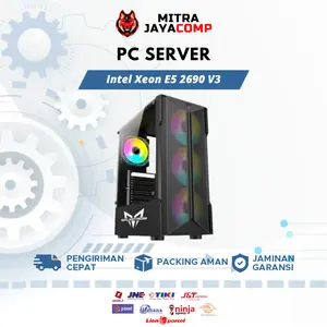 PC Server 12 Core Xeon E5 2690 V3 Ram 16GB SSD 128GB HDD 1TB