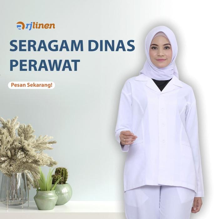 Gambar Seragam Dinas Perawat/Baju Dinas Perawat/Seragam Dinas Perawat Wanita - M dari Rumahjahitid Kota Tangerang Selatan Tokopedia