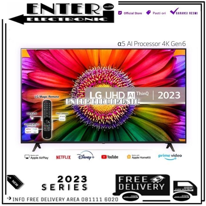 Gambar PROMO LG 43UR8050PSB - LED SMART TV LED 43 INCH UHD 4K MAGIC REMOTE dari Enter Electronic Kota Tangerang Selatan Tokopedia