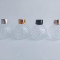 Gambar Botol Reed Diffuser Spherical Bola DIAMOND Transparan - 100 mL - Hitam dari Java Botol Kota Surabaya 2 Tokopedia