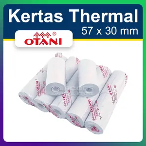 Kertas Struk Thermal OTANI 57x31 / 57x30 Termal Coreless (Tanpa Core)