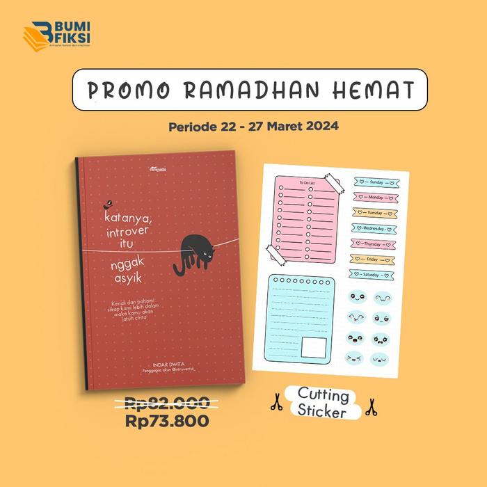 Gambar Buku Self Improvement - KATANYA, INTROVER ITU NGGAK ASYIK Penulis: Ind dari Bumifiksimedan001 Kota Medan Tokopedia