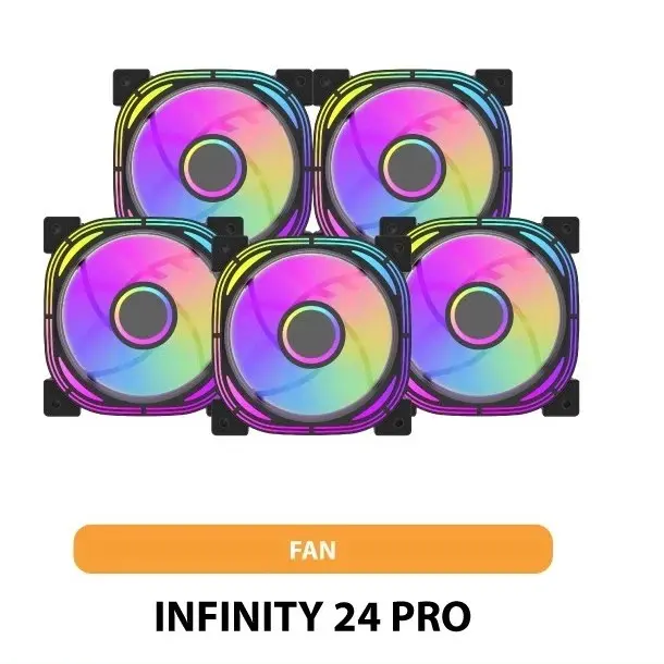 Gambar FAN CASING DARKFLASH INFINITY 24 ARGB 5 FAN PACK 5IN1 - Hitam dari STAR17 COM Kota Administrasi Jakarta Selatan 5 Tokopedia