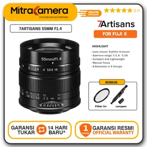 7Artisans 55mm f1.4 Fuji X