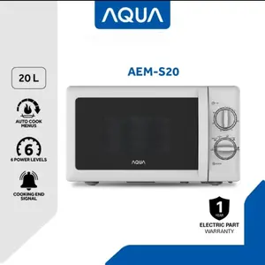 Microwave Oven AQUA 20L AEM-S20 | Low watt lowwatt AEMS20 20 liter