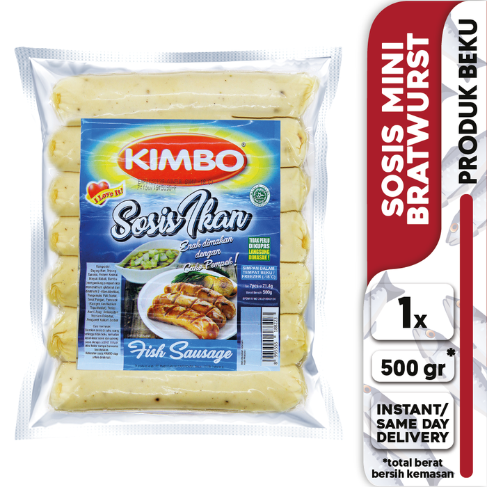 Gambar KIMBO Bratwurst Ikan Original7 dari KIMBO Indonesia Kota Administrasi Jakarta Pusat Tokopedia
