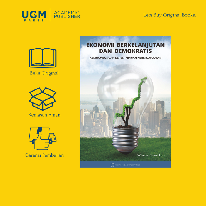 Gambar Buku Ekonomi Berkelanjutan dan Demokratis: Kesinambungan Kepemimpinan dari UGM PRESS Kab. Sleman Tokopedia
