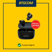 Gambar TWS ROBOT AIRBUDS T20S WIRELESS EARPHONE BLUETOOTH 5.3 IPX4 dari btgcom Kota Denpasar 1 Tokopedia