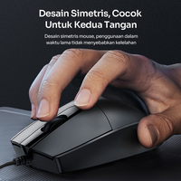 Gambar ROBOT M102 MOUSE WIRED BUSINESS OFFICE 1200DPI KABEL USB TERMURAH dari btgcom Kota Denpasar 3 Tokopedia