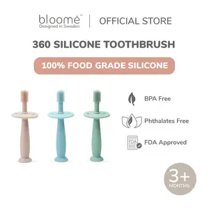 BLOOME Baby 360 Silicone Toothbrush | Sikat Gigi Bayi 360 Derajat