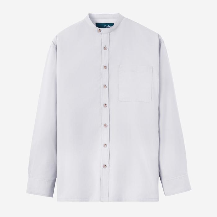 Gambar Baju Muslim Duha Muslimwear - Dhaw' Long Sleeve - Pearl White dari Duha Muslim Wear Kota Tangerang Tokopedia