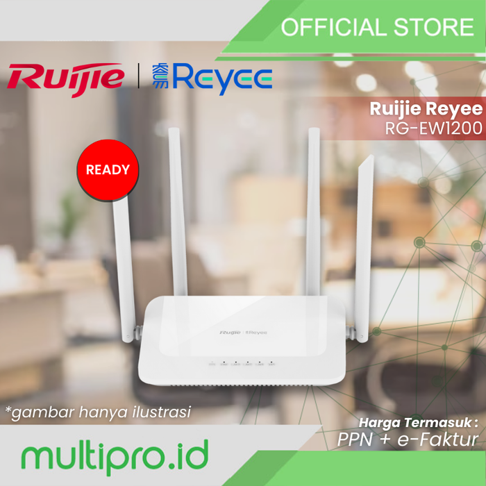 Jual Ruijie Reyee RG-EW1200 Dual-band 1200M Wireless router - Jakarta ...