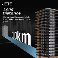 Gambar HT Handy Talky128 Channel JETE H201 PC Programmable IP57 - Garansi 2th - HT H201 (1pcs) dari JETE Indonesia Mall Jakarta Pusat 2 Tokopedia