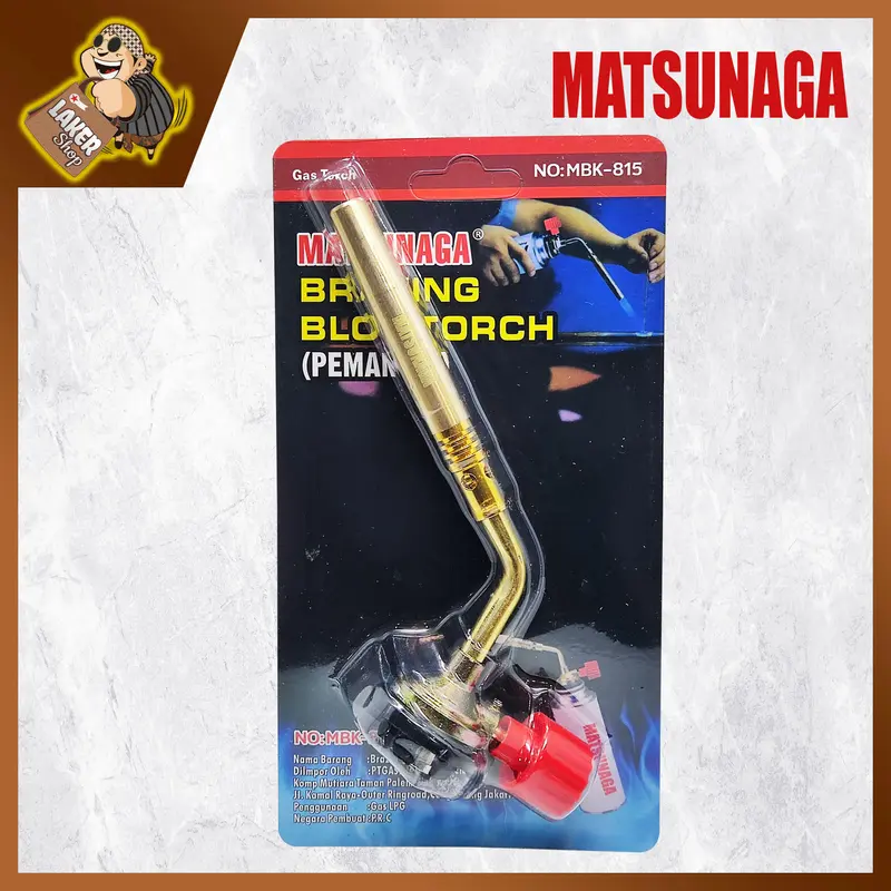 MATSUNAGA GAS TORCH FULL TEMBAGA (MBK-815) - MANUAL 0
